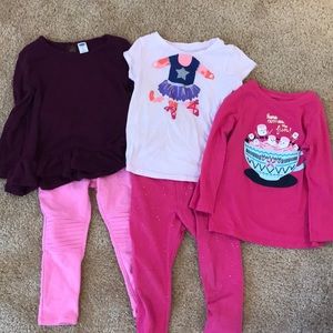 Tee shirt lot 3t